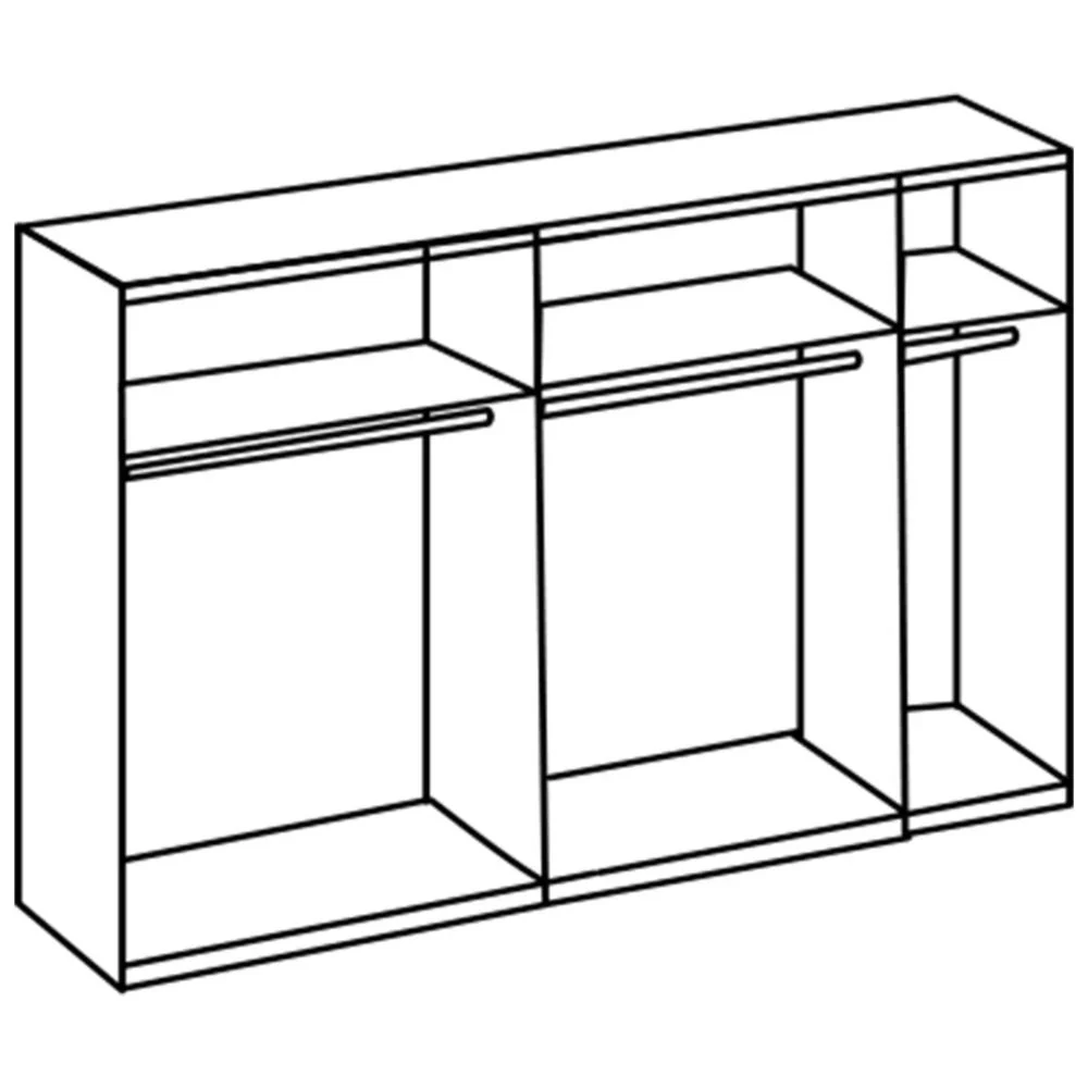 Schwebetürenschrank Alicante B/H/T ca. 200/250/300 x 216 x 65 cm - Image 7