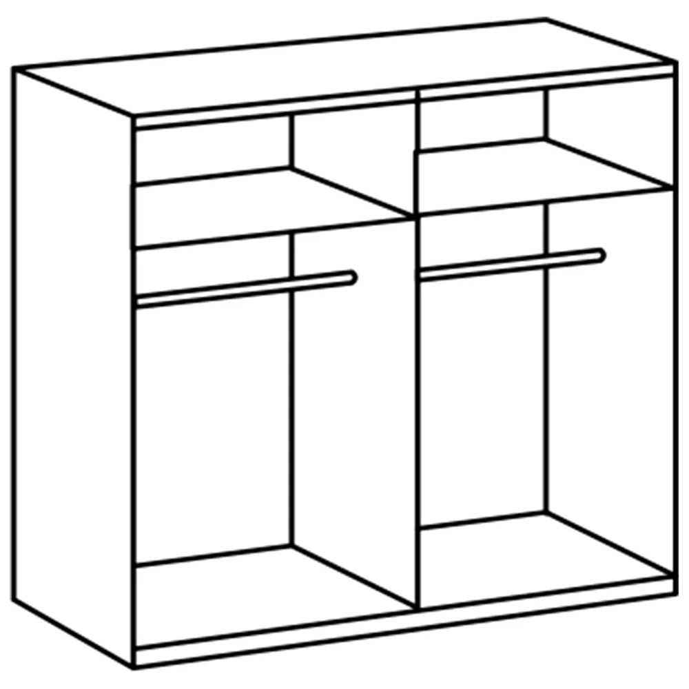 Drehtürenschrank Angie mit Spiegel B/H/T ca. 225/270 x 208 x 58 cm - Image 16