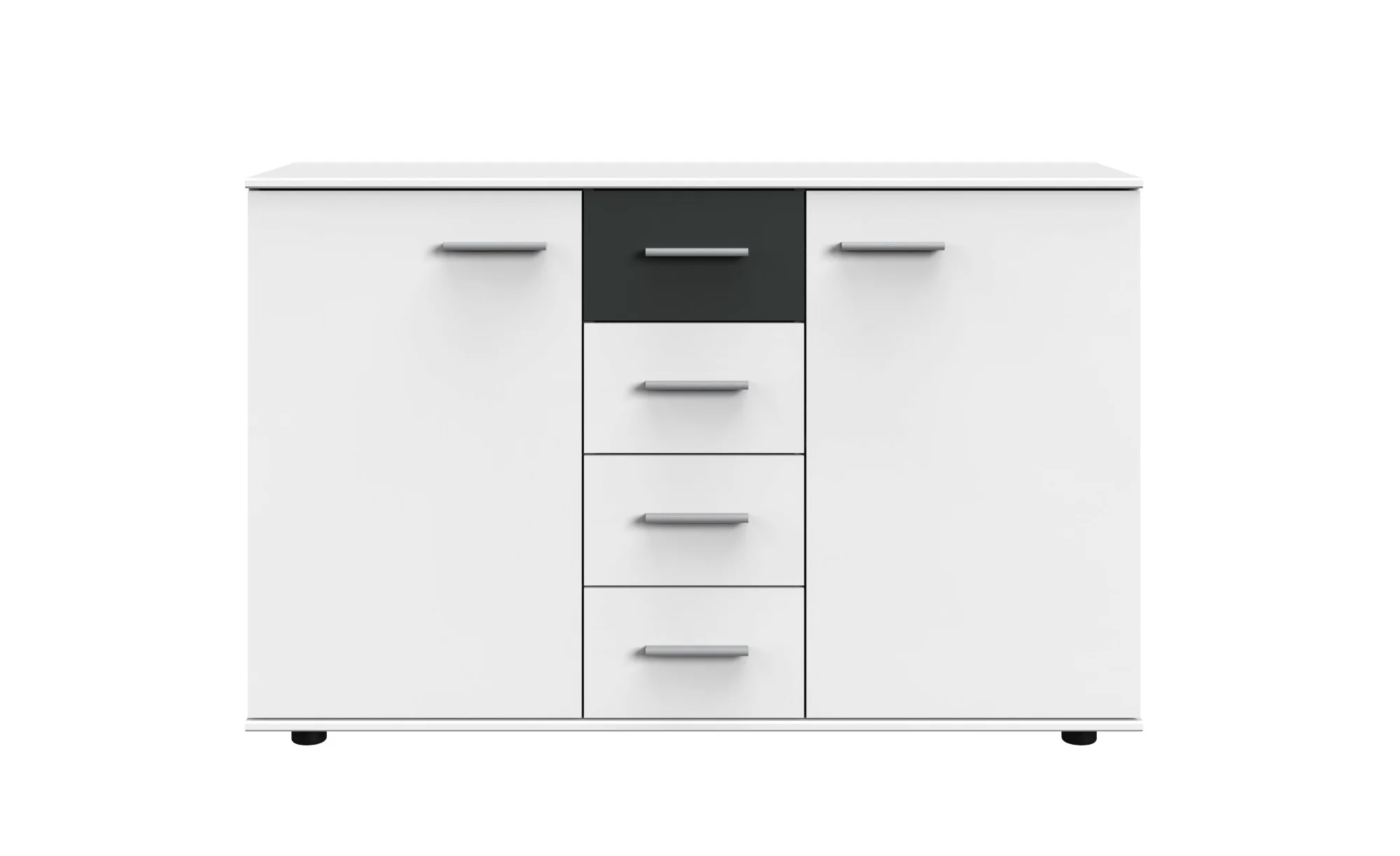 Wimex Kombikommode Budapest mit 2 Türen und 4 Schubladen B/H/T ca. 130 x 83 x 41 cm - Image 6