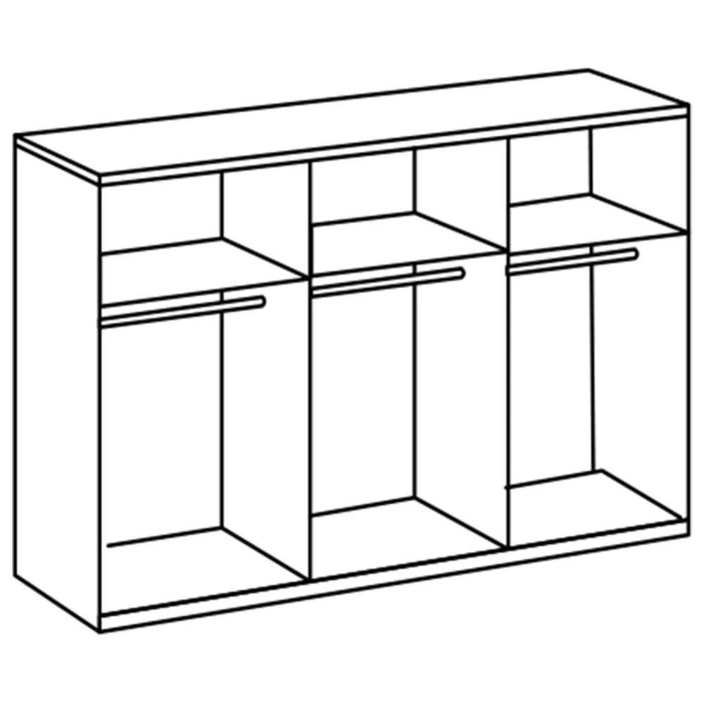 Schwebetürenschrank Detroit B/H/T ca. 200/250/300 x 216 x 65 cm - Image 8