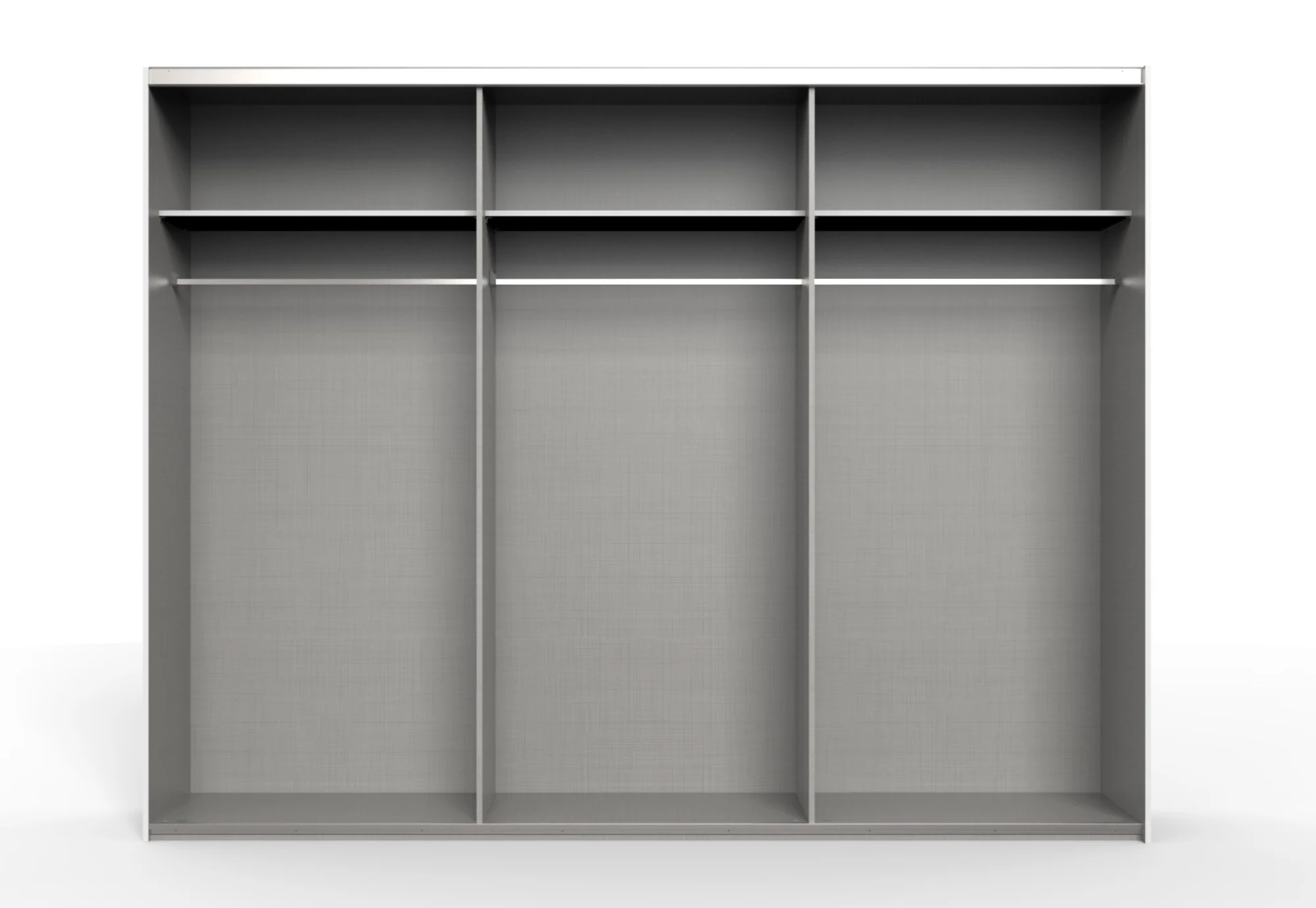 Drehtürenschrank Rimini Farbglas 6-türig B/H/T ca. 300 x 216 x 58 cm - Image 4