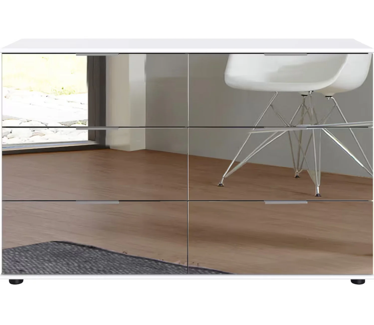 Wimex Schubkastenkommode Saigon mit 6 Schubladen B/H/T ca. 130 x 83 x 41 cm - Image 9